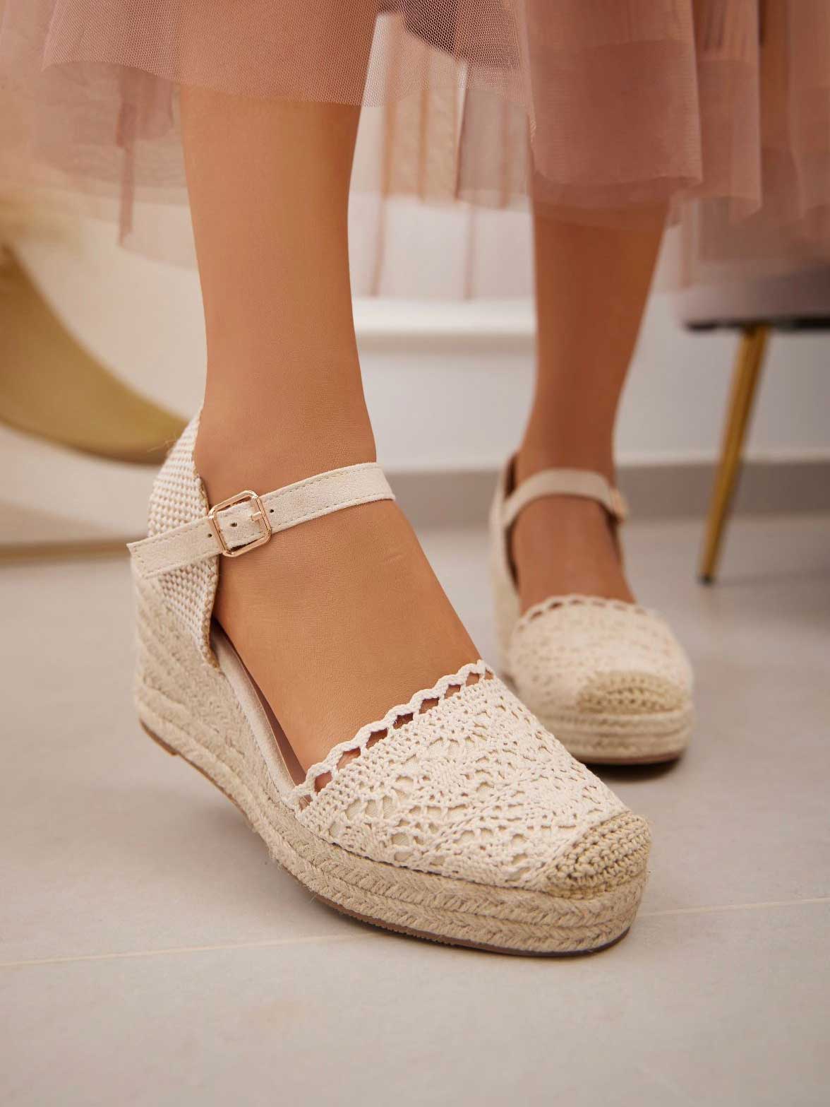 Mariam - Sandaler med kilehæle